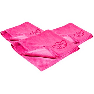 3 Pieces of Microfibre Cloth 40x40cm pink