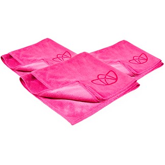 3 Pieces of Microfibre Cloth 40x40cm pink