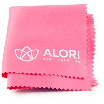 Microfibre Cloth 14x14 cm pink